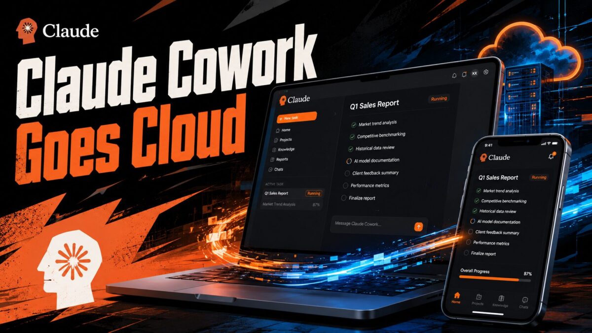 Claude Cowork Goes to Web and Mobile — And 90% of Its Users Aren’t Developers Claude Cowork Goes to Web and Mobile — And 90% of Its Users Aren’t Developers