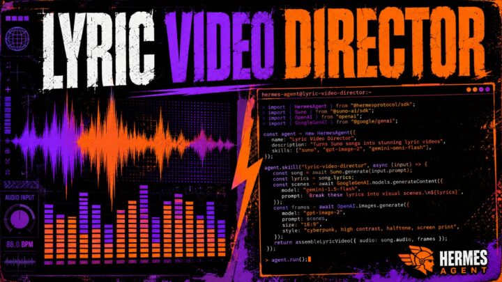 Someone Just Built a Full Lyric Video Pipeline Inside Hermes Agent Someone Just Built a Full Lyric Video Pipeline Inside Hermes Agent