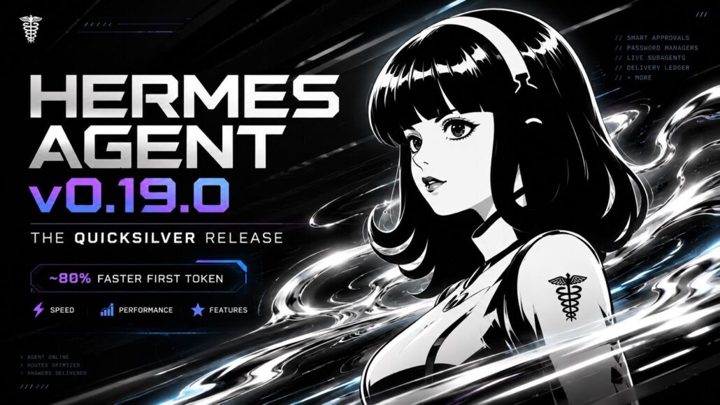 Hermes Agent v0.19.0 Cuts First-Token Time by 80% Hermes Agent v0.19.0 Cuts First-Token Time by 80%