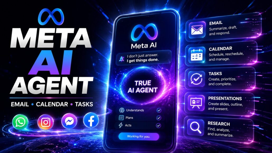 Meta AI Agent Can Now Access Your Email and Calendar