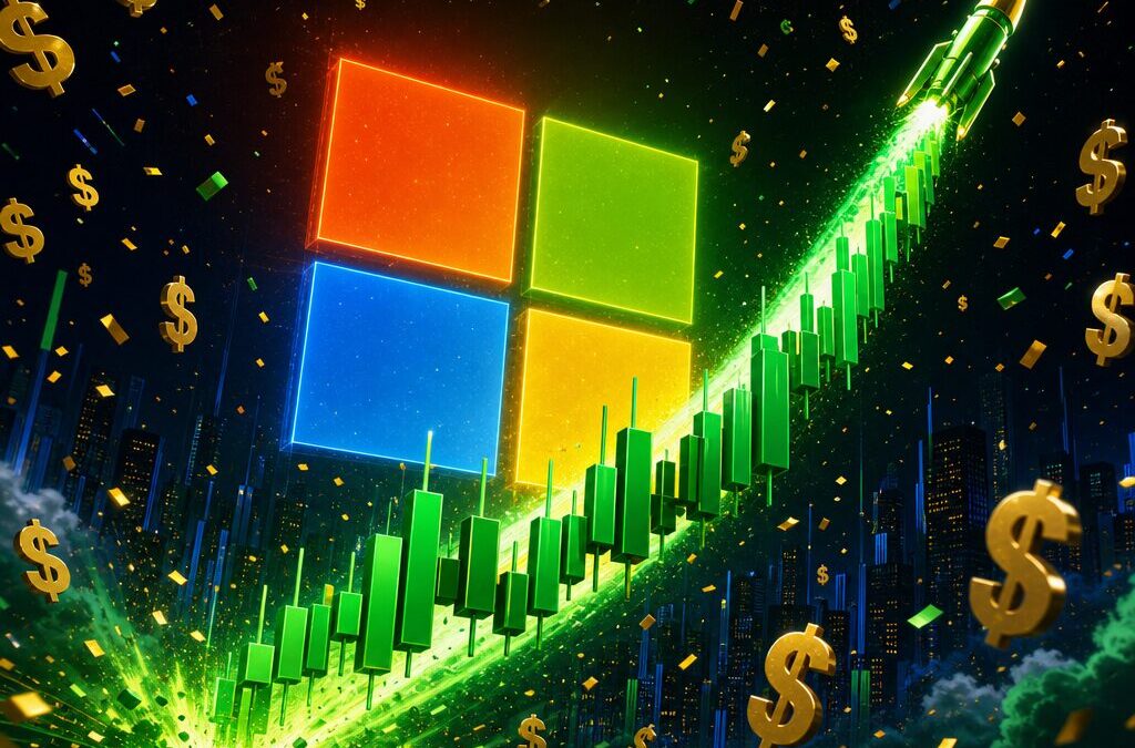 Microsoft Stock Posts Record 0 Billion One-Day Gain Microsoft Stock Posts Record 0 Billion One-Day Gain