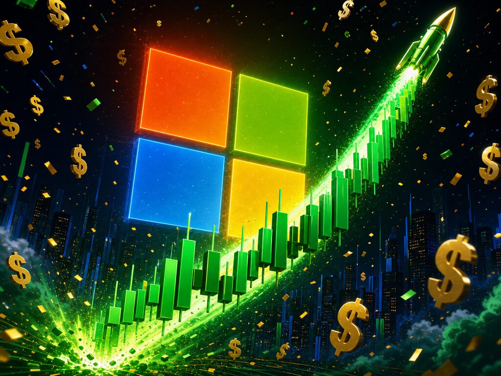 Microsoft Stock Posts Record 0 Billion One-Day Gain Microsoft Stock Posts Record 0 Billion One-Day Gain