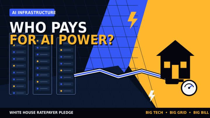 White House Wants Big Tech to Pay Its Own AI Power Bill