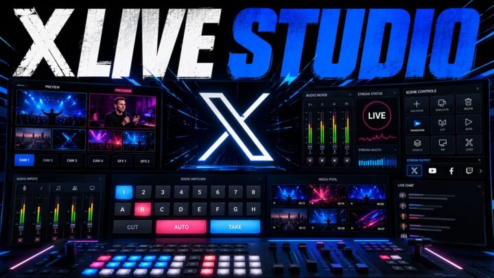X Launches Live Studio, a Redesigned Livestreaming Control Room Built Into X.com X Launches Live Studio, a Redesigned Livestreaming Control Room Built Into X.com