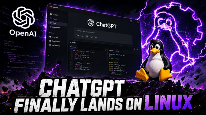 ChatGPT desktop app is finally here for Linux ChatGPT desktop app is finally here for Linux