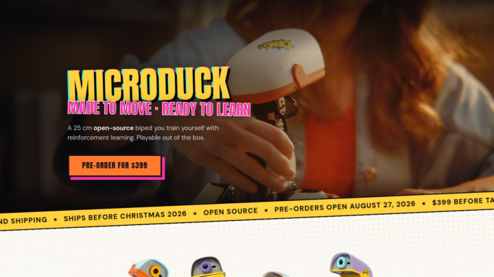 Hugging Face’s Microduck Is a 9 Open Source Robot Duck You Train Hugging Face’s Microduck Is a 9 Open Source Robot Duck You Train