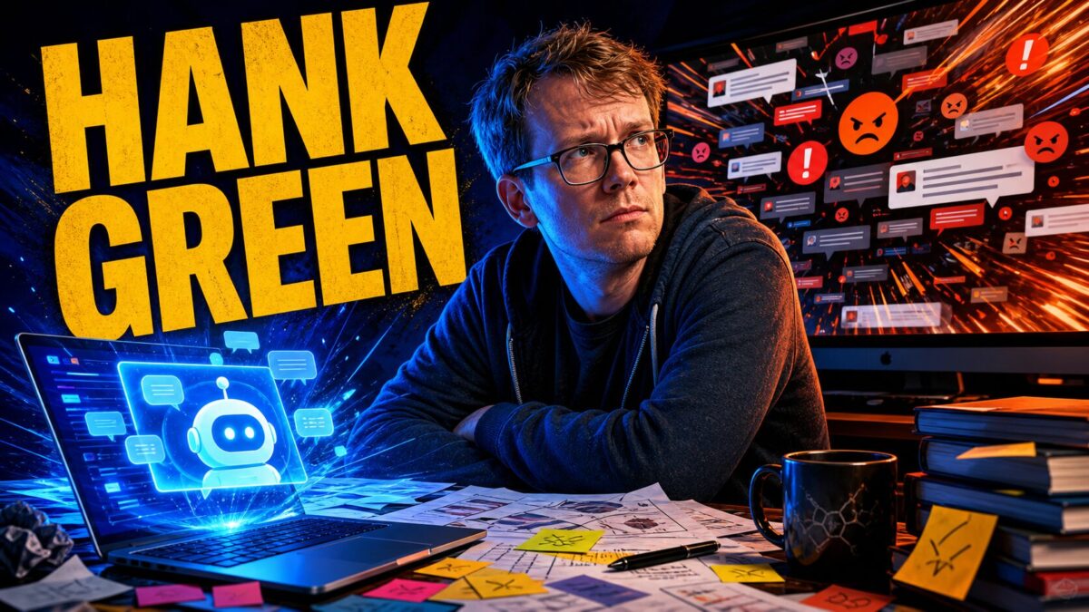 Hank Green Admits Using ChatGPT for Research. His Fans Revolted. Hank Green Admits Using ChatGPT for Research. His Fans Revolted.