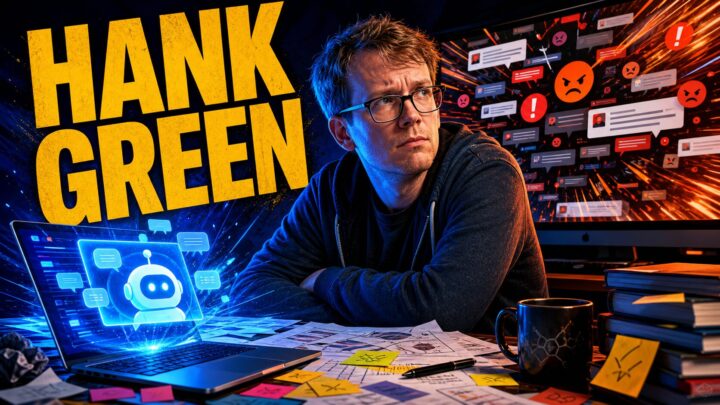 Hank Green Admits Using ChatGPT for Research. His Fans Revolted.