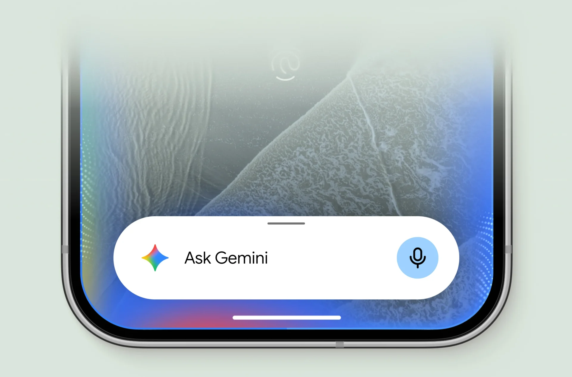 Official Google image illustrating Gemini Intelligence on Pixel 11