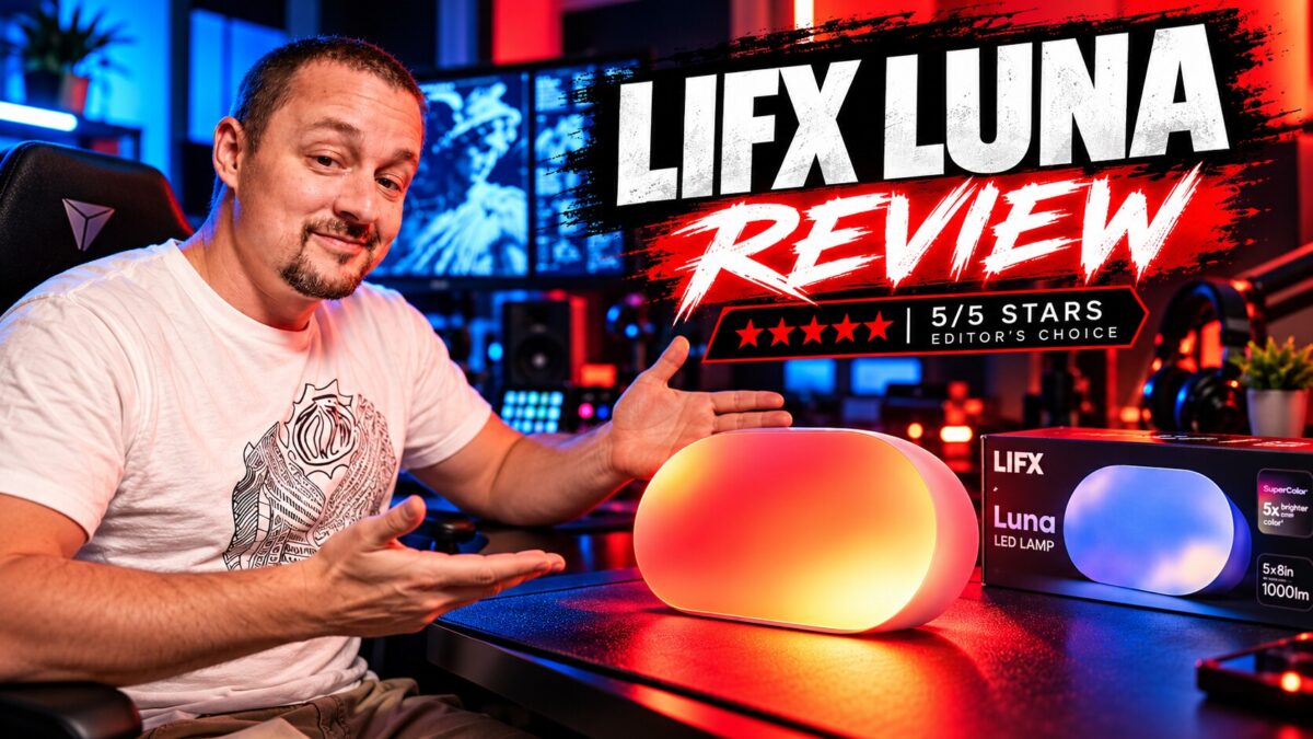 LIFX Luna Review: This Smart Light Made My Studio Pop LIFX Luna Review: This Smart Light Made My Studio Pop