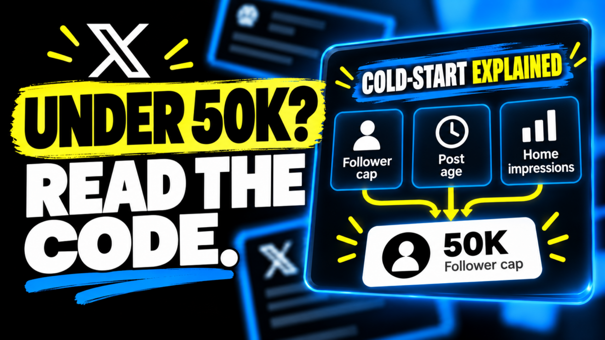 Under 50K Followers? X’s Published Algorithm Has Something You Should Know