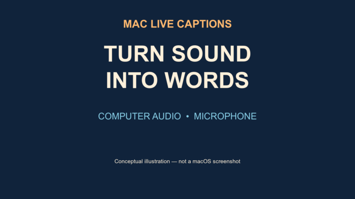 How to Use Live Captions on Your Mac How to Use Live Captions on Your Mac